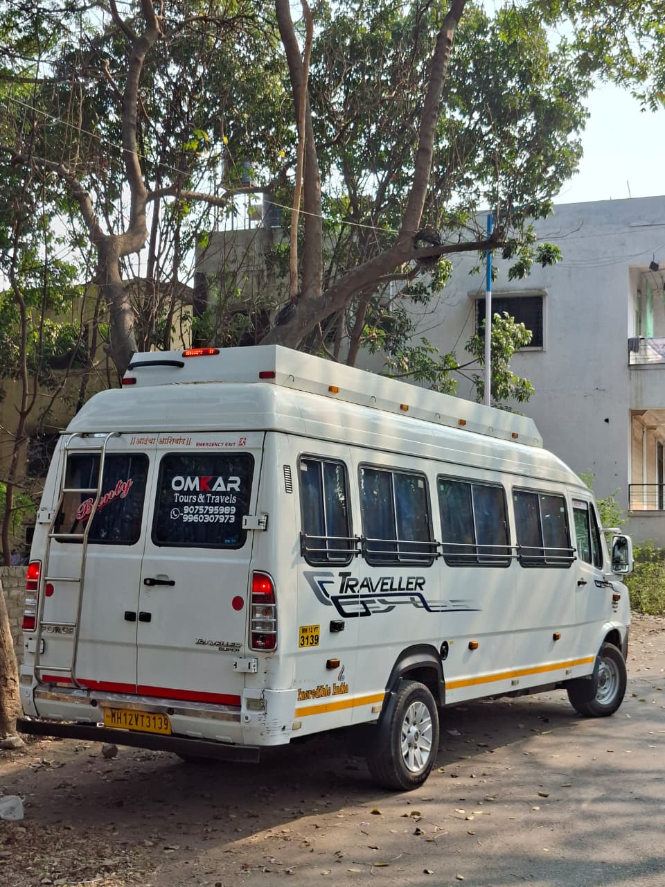 20 Seater AC/Non AC Bus on Hire